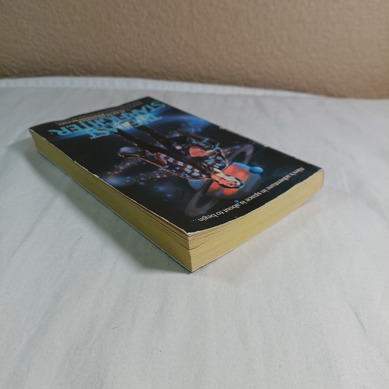 THE LAST STARFIGHTER Movie & Book Bundle; Paperback & VHS; Alan Dean Foster gallery