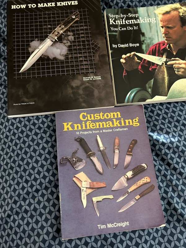 Step- by -Step Knifemaking: You Can Do It! By David Boye Custom Knife making