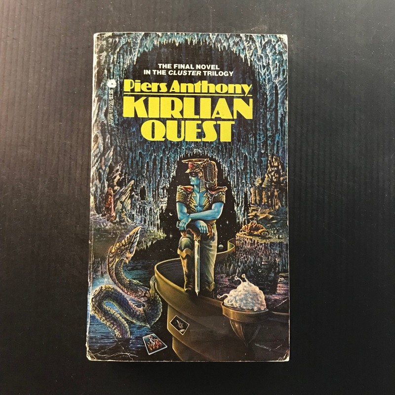 Kirlian Quest Piers Anthony 1978 First Avon Printing Science Fiction Walotsky