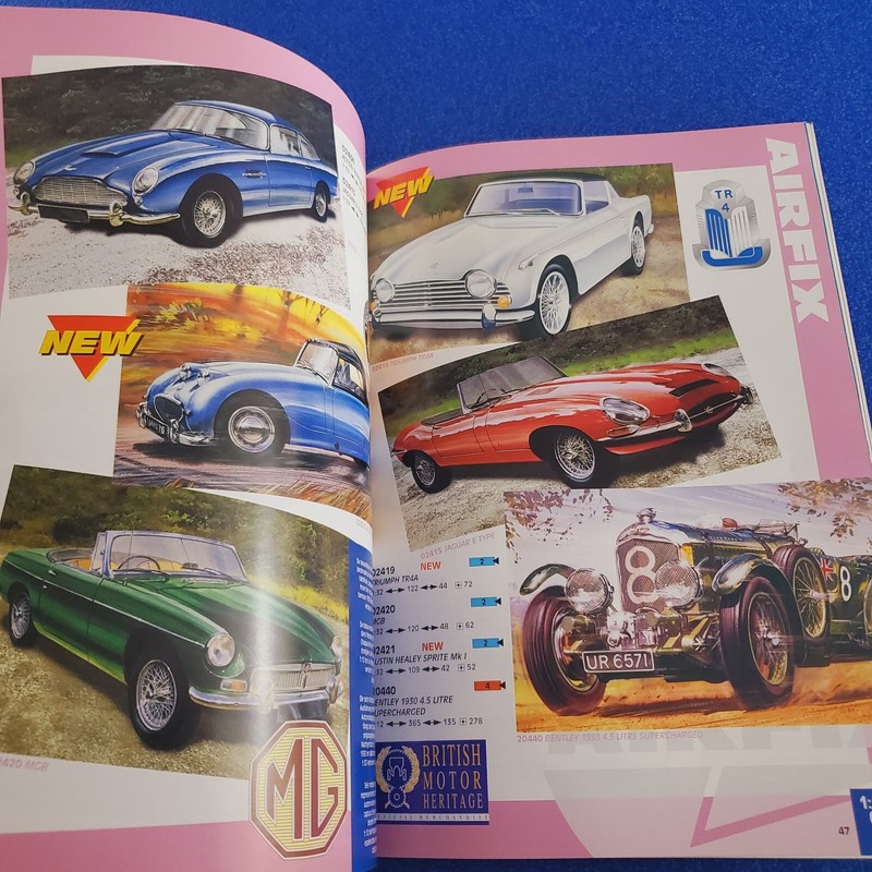 AIRFIX SUPER MODELS 1997 CATALOGUE AIRCRAFT AUTOMOBILE DIECAST MODELLING gallery