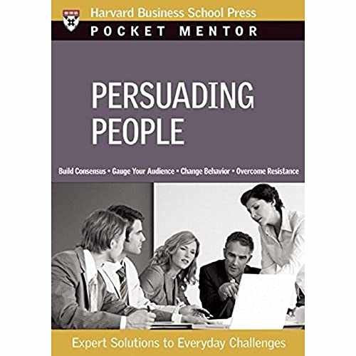 Persuading People (Pocket Mentor) – Paperback – Very Good