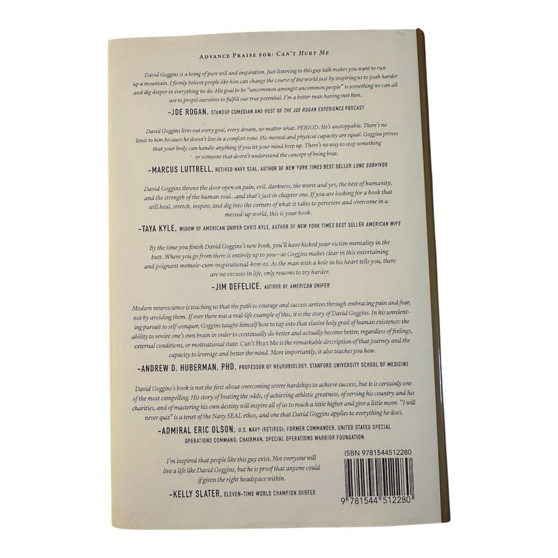 Can't Hurt Me : Master Your Mind and Defy the Odds by David Goggins (Hardcover) gallery