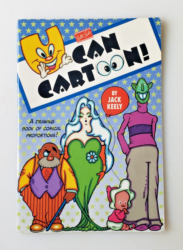 Rare Vintage U Can Cartoon by Jack Keely