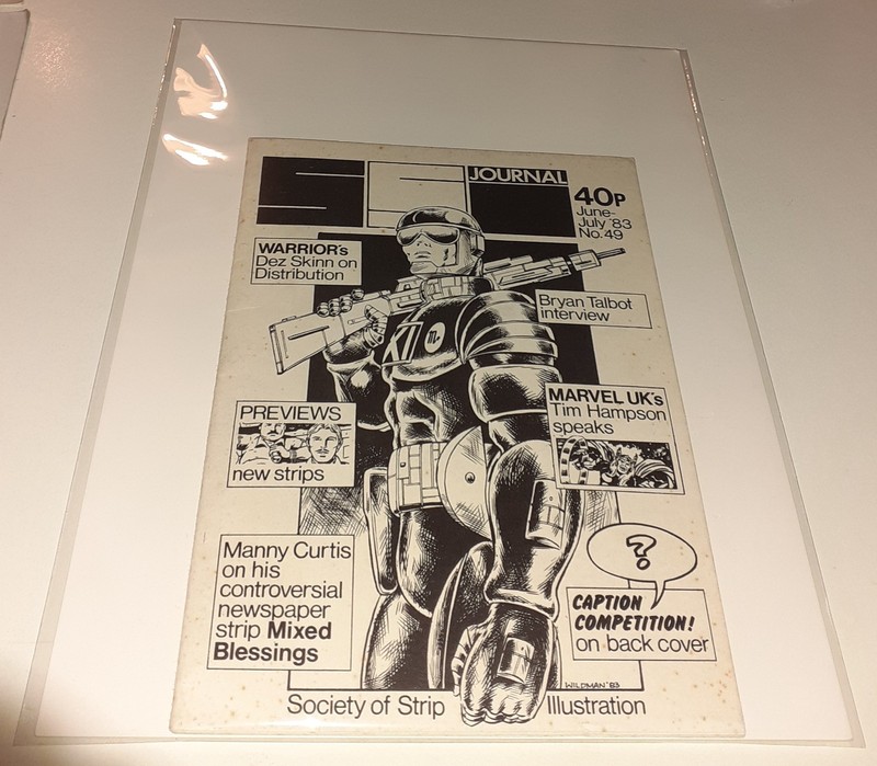 SSI JOURNAL no.49 fanzine UK 1983 ALAN MOORE Miracleman V for Vendetta Warrior