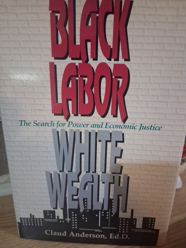 Black Labor White Wealth By Claud Anderson Ed. D.