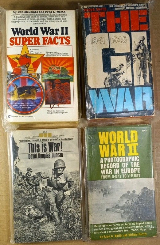 WWII Pictorial History & Super Facts in Paperback (lot of 4)