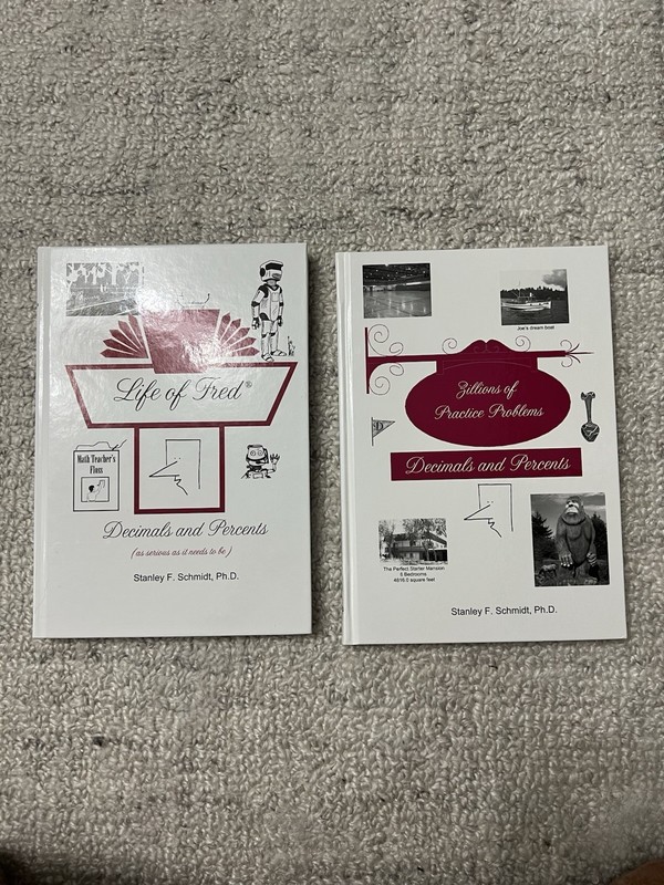 Life of Fred Decimals and Percents Hardcover