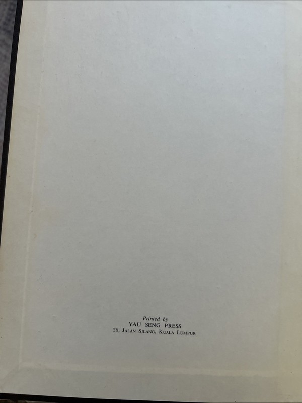 Inscribed 1st Ed 1973 Mah-Meri Art & Culture Roland Werner Malaysia Ethnography gallery