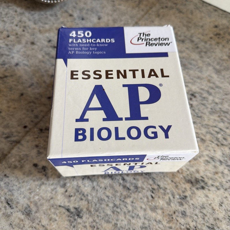 College Test Preparation Ser.: Essential AP Biology (flashcards) : 450 Flashcar…