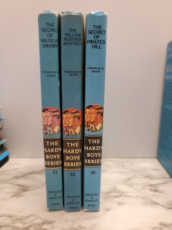 29 Vintage Hardy Boys Mysteries Matte Hardcover Lot~1960's-1970's~1980's~ gallery