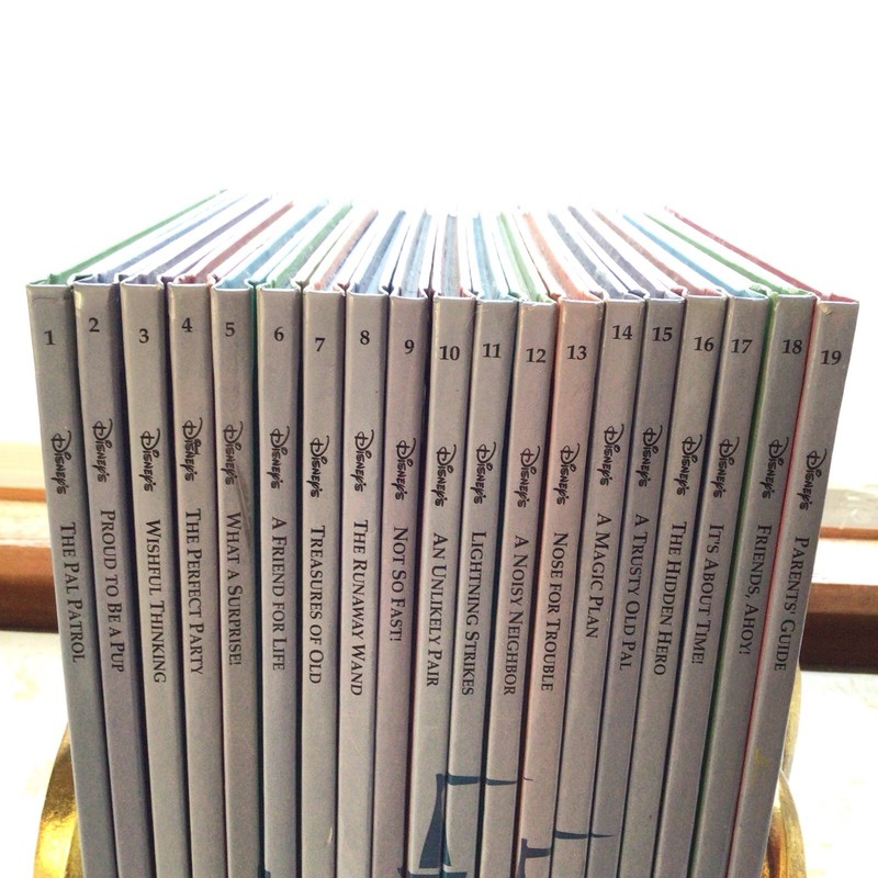 1-19 volumes Disney's STORYTIME TREASURES LIBRARY complete set hardcover books gallery