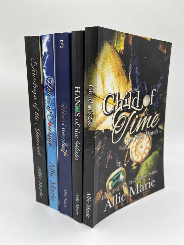 True Colors Series Books 1-5 ALL SIGNED by Allie Marie Paperback
