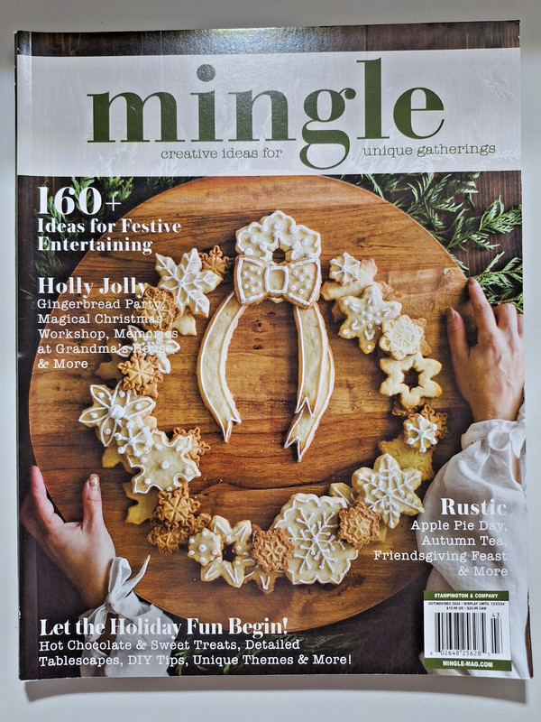 GreenCraft Magazine 2021 and Mingle Magazine 2024 Lot Stampington & Company gallery