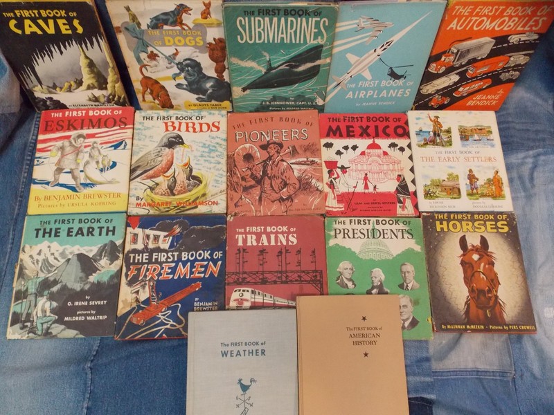 The First Book Of.. Set Vintage 50’s Franklin Watts Lot 17