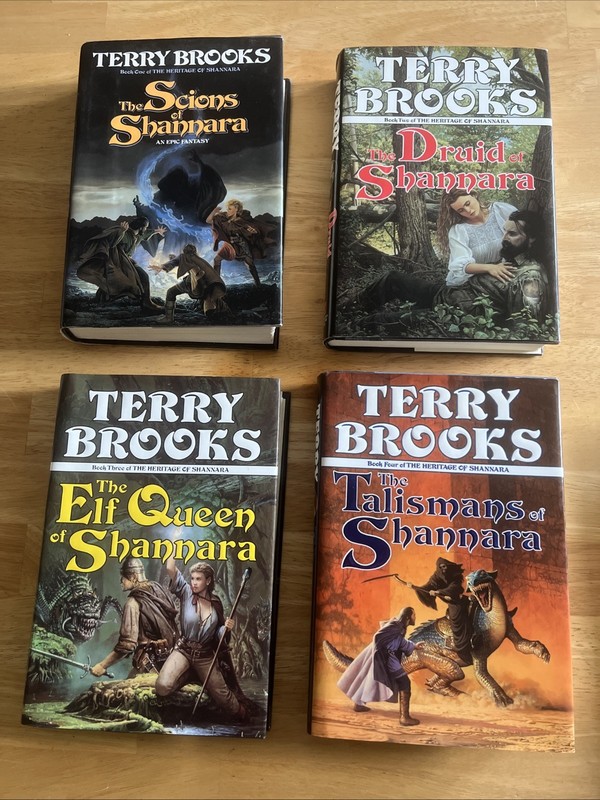 Complete Series The HERITAGE of SHANNARA 1-4 HC/DJ Terry Brooks