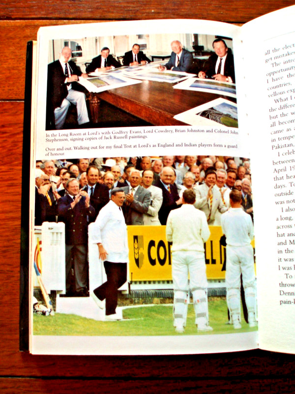 DICKIE BIRD. My Autobiography. Hardcover Book + d.j. 367 pp. Many Photos. V.G. gallery