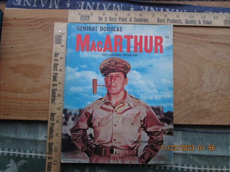 General Douglas MacArthur old Soldiers Never Die – Patrick Arnold Magazine