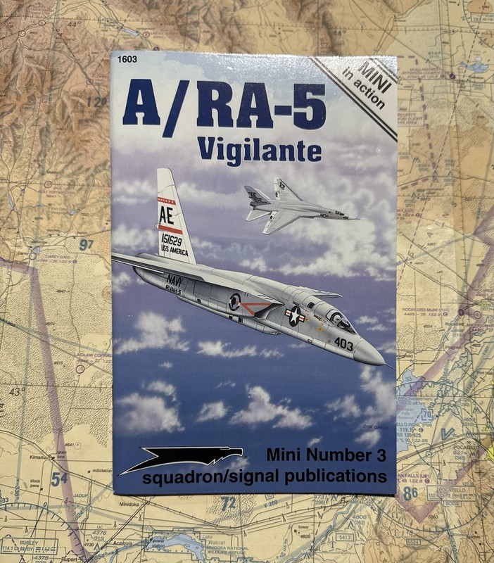 A/RA-5 Vigilante Squadron Signal “Mini in Action” No. 3 / By Terry Love