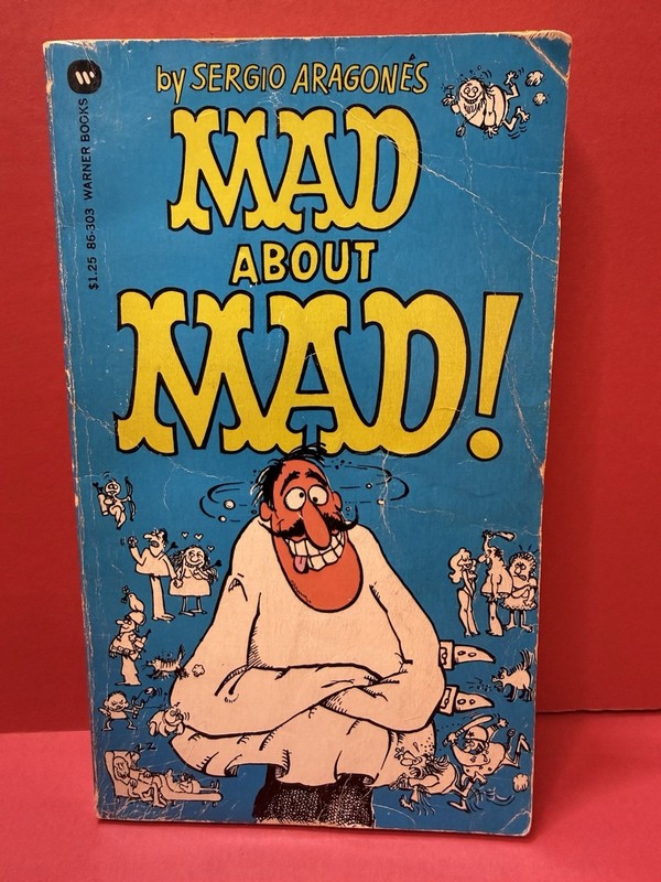 Vintage Lot Of 9 Mad Magazine Paperback Book Lot - Signet & Warner Books gallery