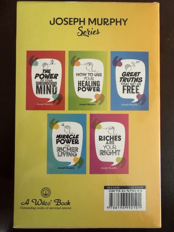 Joseph Murphy Series Box Set 5 Books by (Paperback) Wilco gallery
