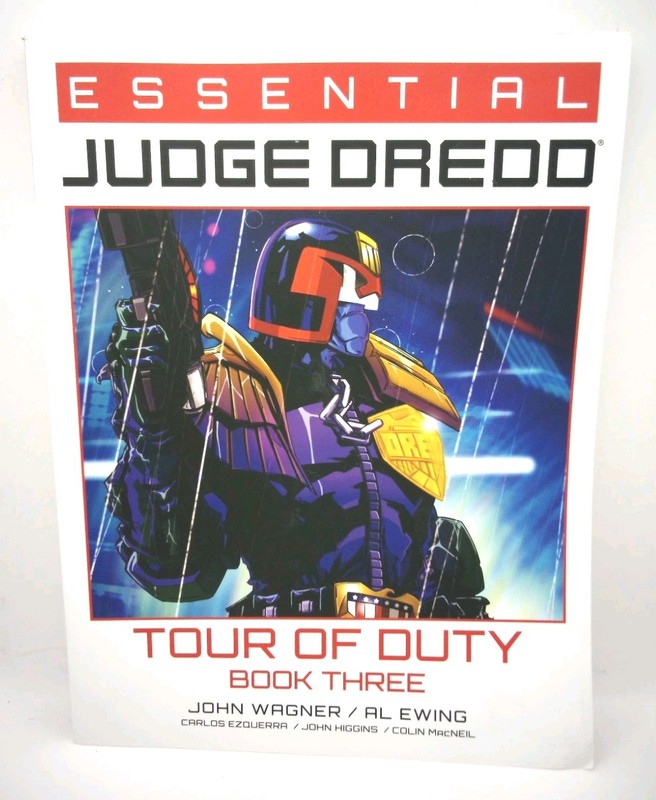 Essential Judge Dredd: Tour of Duty – Book 3 EUC Softcover Book Comic
