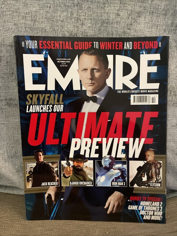 Empire Magazine #280 – October 2012 – Skyfall, Jack Reacher, Django Unchained