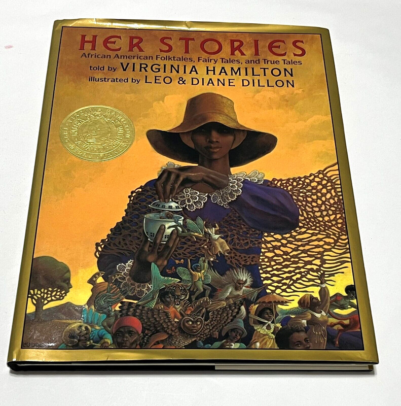 VIRGINIA HAMILTON Her Stories African Tale Signed Copy Hardcover First Printing
