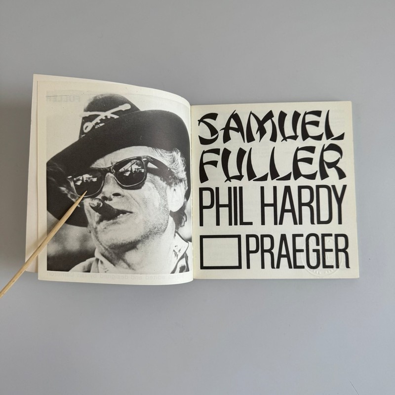 Samuel Fuller Phil Hardy 1970 First Edition Cinema Film History Praeger gallery
