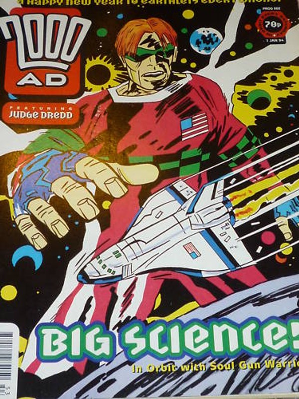 2000 AD Comic – PROG 868 – Date 01/01/1994 – UK Fleetway Comics