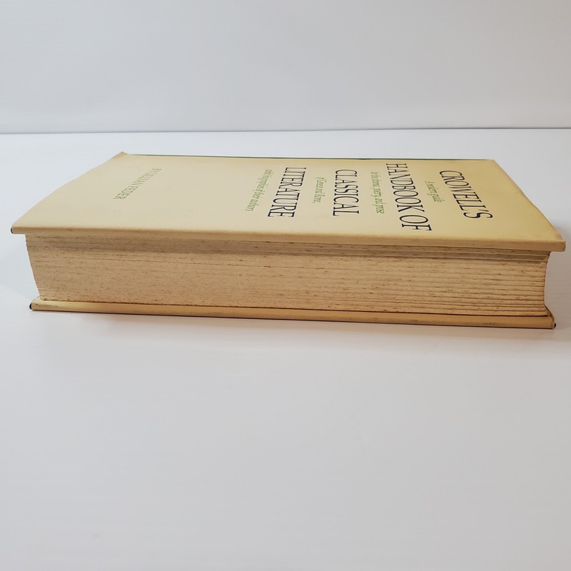 Crowell's Handbook Of Classical Literature By Lillian Feder 1980 Hardcover gallery