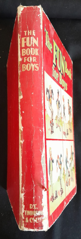 The Fun Book for Boys - D C Thomson 1930's Illustrated Size A4 gallery