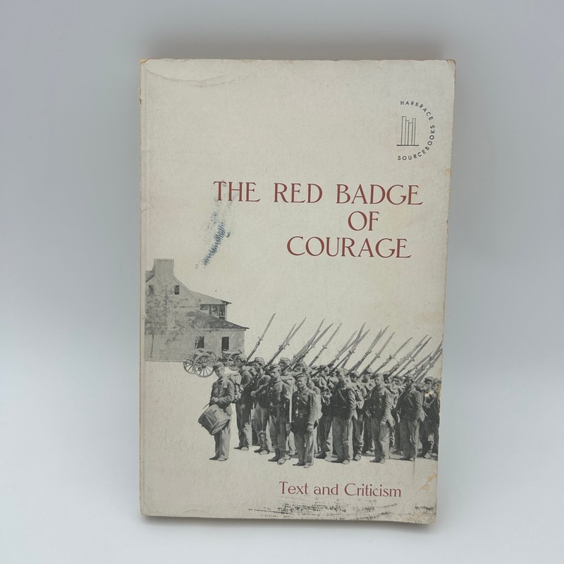 Red Badge of Courage Stephen Crane 1960 Pre-publication Text Criticism Harcourt