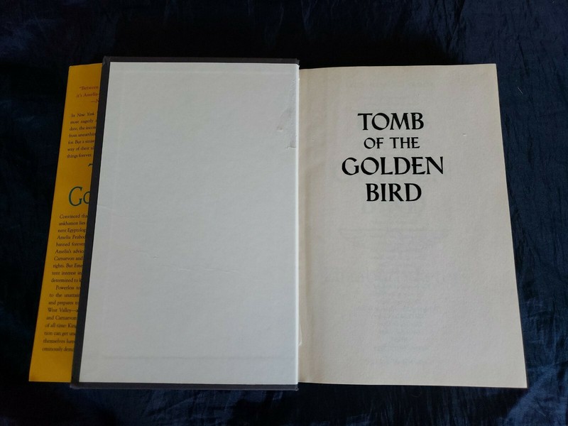 Amelia Peabody Ser.: Tomb of the Golden Bird by Elizabeth Peters HCDJ BCE gallery