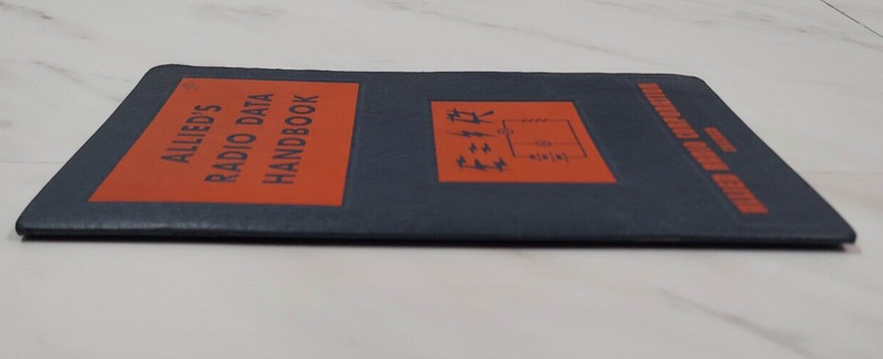 VINTAGE 1949 ALLIED'S RADIO DATA HANDBOOK CHICAGO ALLIED RADIO CORP. EXCELLENT! gallery