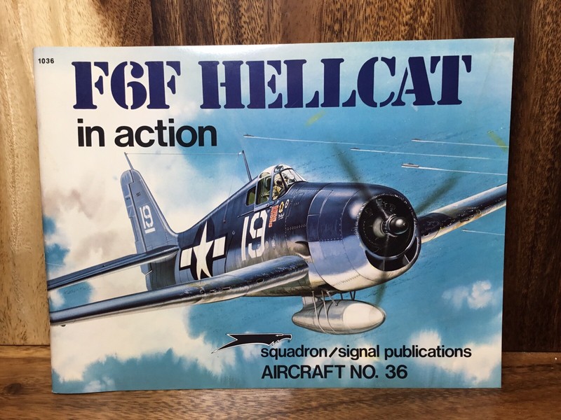 F6F Hellcat In Action Squadron/Signal Publications Aircraft NO 36 1036