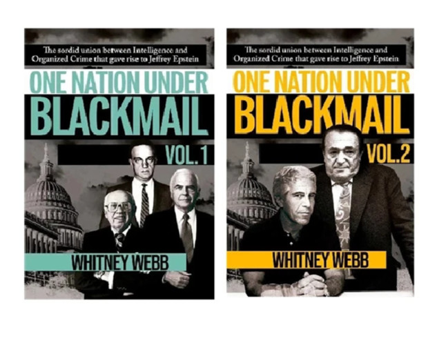 One Nation Under Blackmail - Vol. 1 & Vol. 2 by Whitney Webb, Paperback USA ITEM gallery