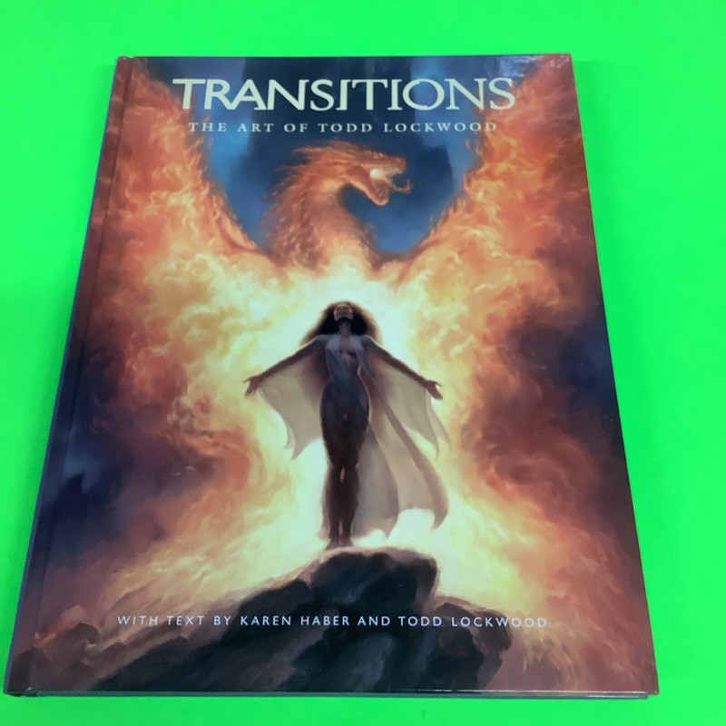 Transitions The Art of Todd Lockwood Karen Haber Hardcover 2003 1st Ed Printing