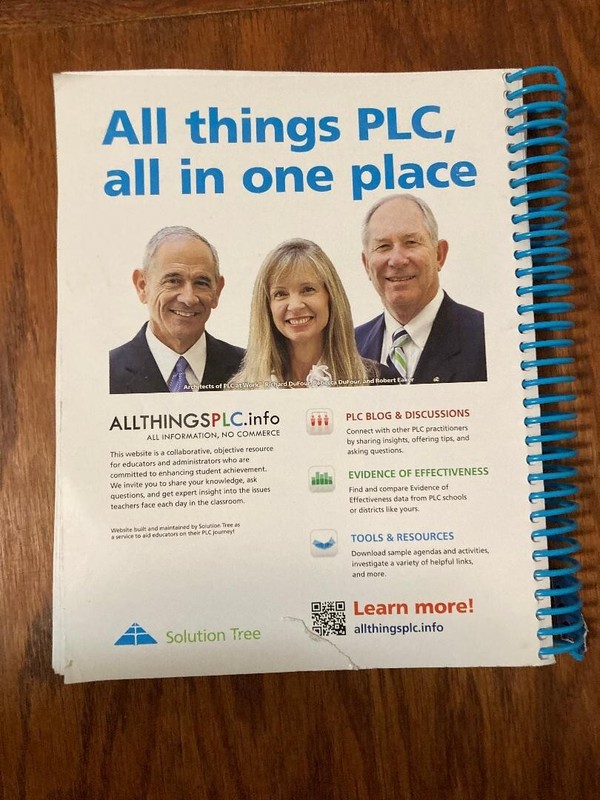 Solution Tree PLC At Work 3 Day Workshop Manual Book 2013 Pasadena, Like New gallery