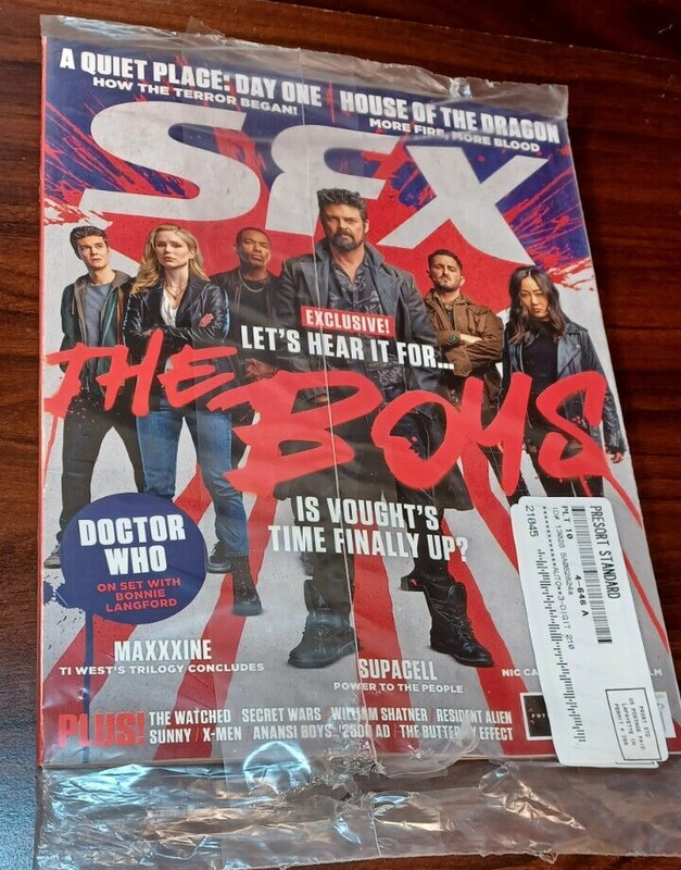 SFX Magazine-#380-July 2024-The Boys-Collector Subscriber Cover-NEW-Free Box S&H