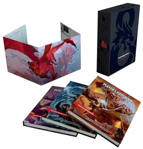 2014 D&D Core Rulebooks (Dungeons & – Hardcover, by Wizards of the – Very Good