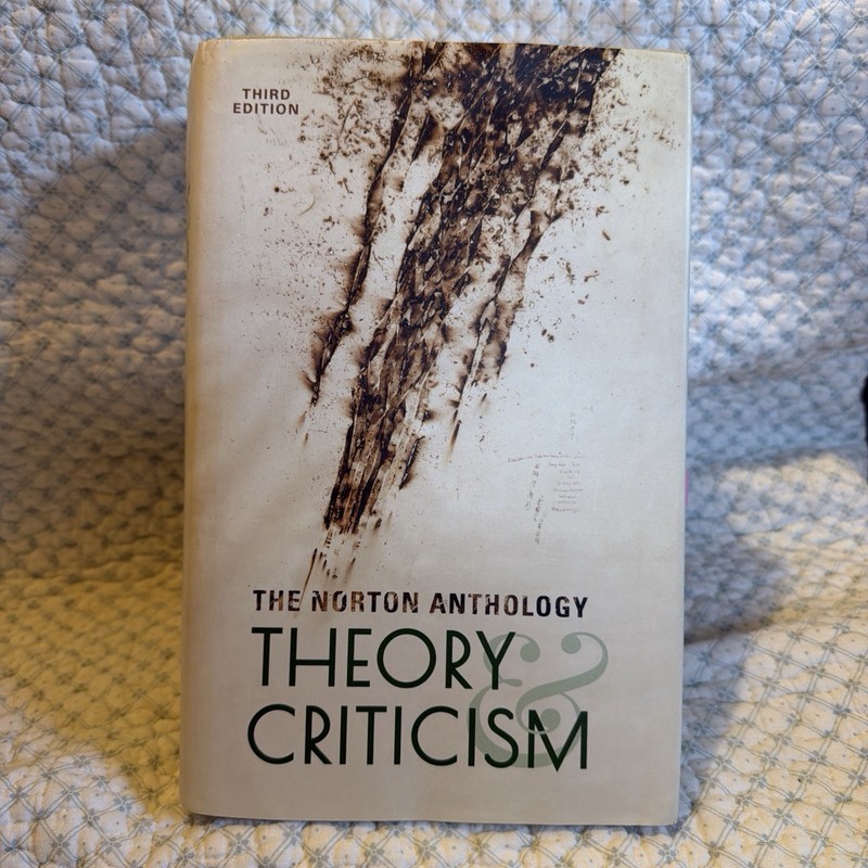 The Norton Anthology of Theory and Criticism (Third Edition) – Hardcover – GOOD