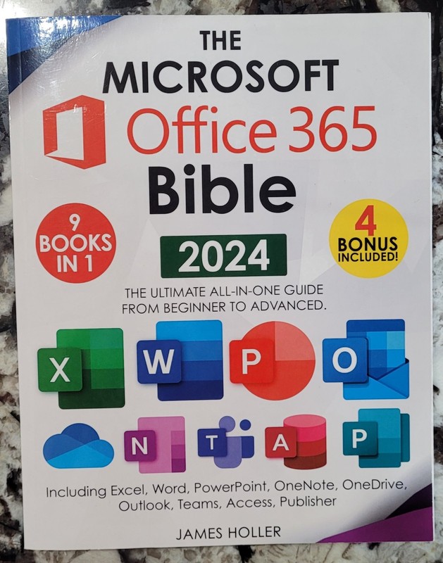 The Microsoft Office 365 Bible – 2024 – 9 Books in 1