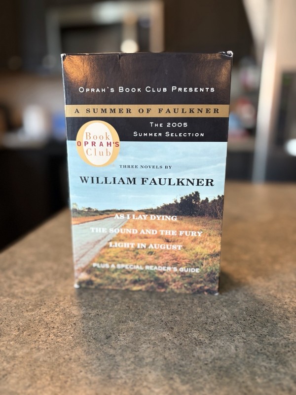 A Summer of Faulkner 3 Novel Box Set By William Faulkner Oprah’s Book Club 2005