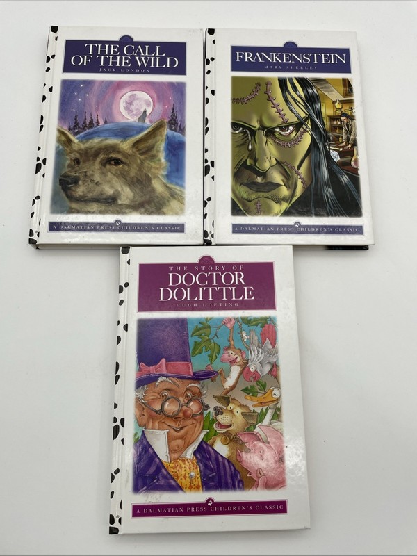 Lot of 3 Dalmatian Press Children’s Classics HC Books VG – Great Gift for Kids!