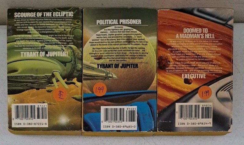 Vintage Lot Of 3 Piers Anthony Paperbacks-BIO of a Space Tyrant Vol 2-3-4 Sci-fi gallery