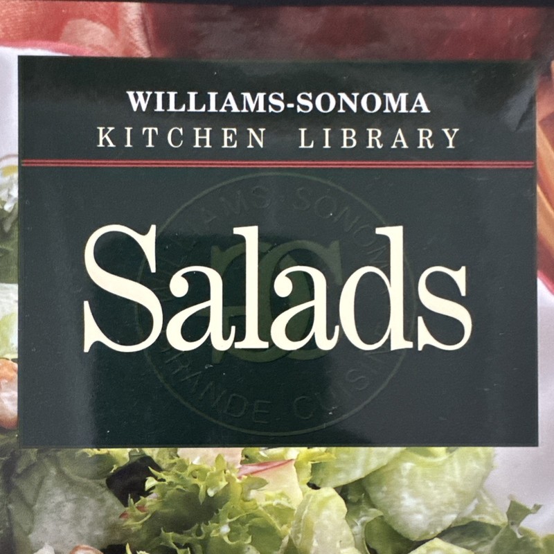 Salads Williams Sonoma Kitchen Library by Emanuela Prinetti Hardcover Cookbook