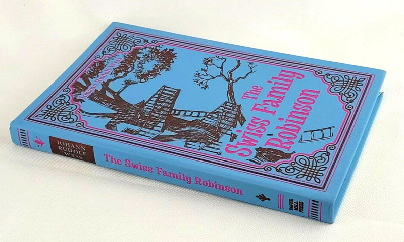 THE SWISS FAMILY ROBINSON Johann Rudolf Wyss Faux Leather Bound Illustrated NEW gallery