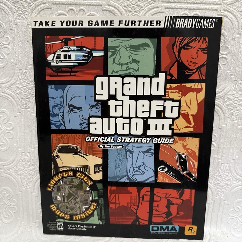 GRAND THEFT AUTO 3 OFFICIAL STRATEGY GUIDE FOR PC By Tim Bogenn