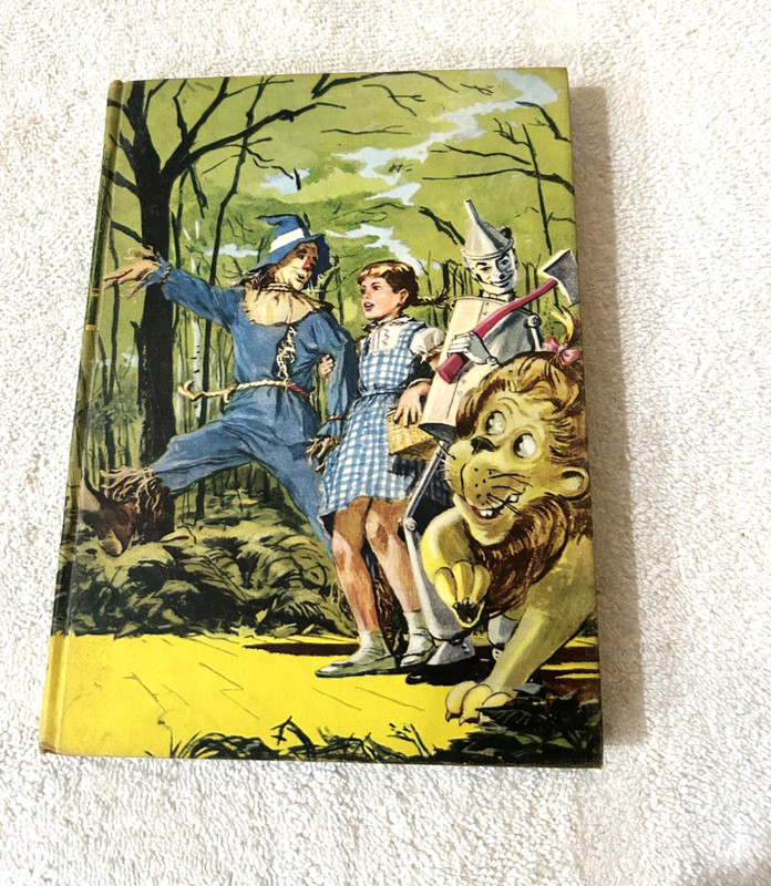 THE WIZARD OF OZ L Frank Baum ill Evelyn Copelman Ill Junior Library hc 1956 VG