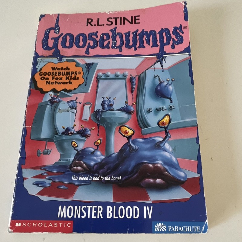 Goosebumps Monster Blood IV Paperback Scholastic 1997 1st Print – No card insert